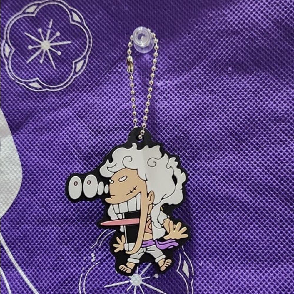 One Piece Gear 5 Surprised Luffy Gear Collection Capsule Rubber Mascot
